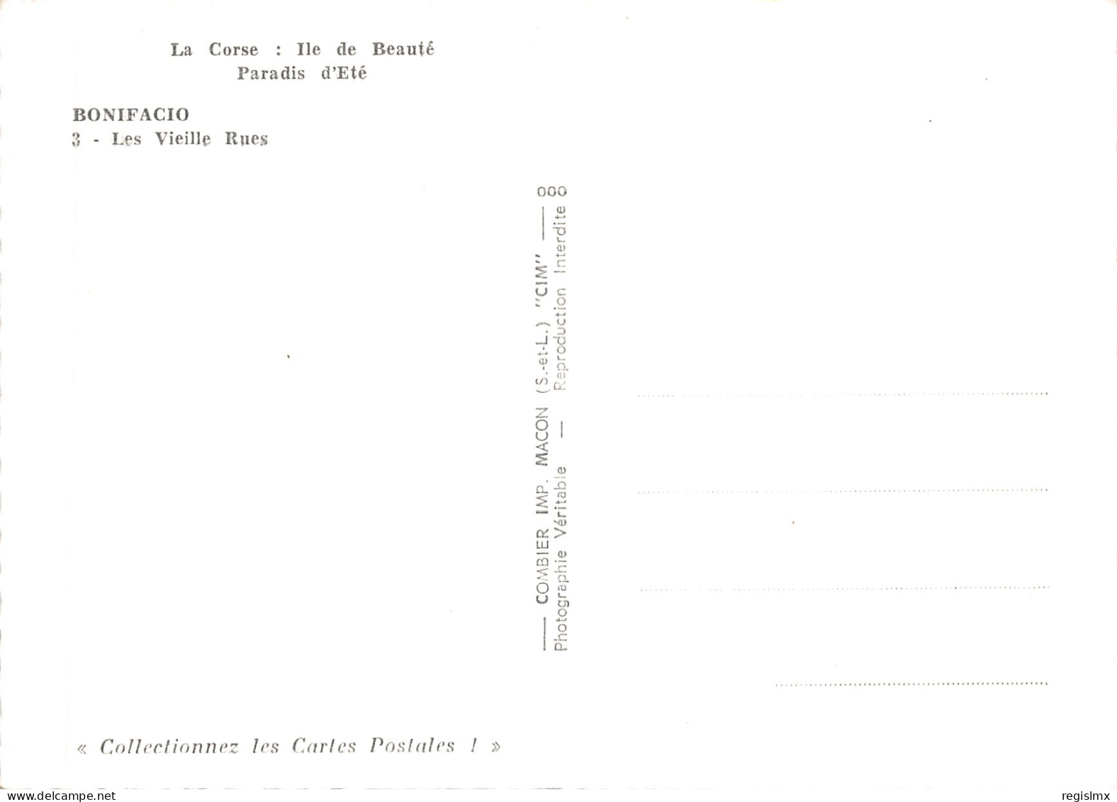 20-BONIFACIO-N°T567-B/0205 - Other & Unclassified