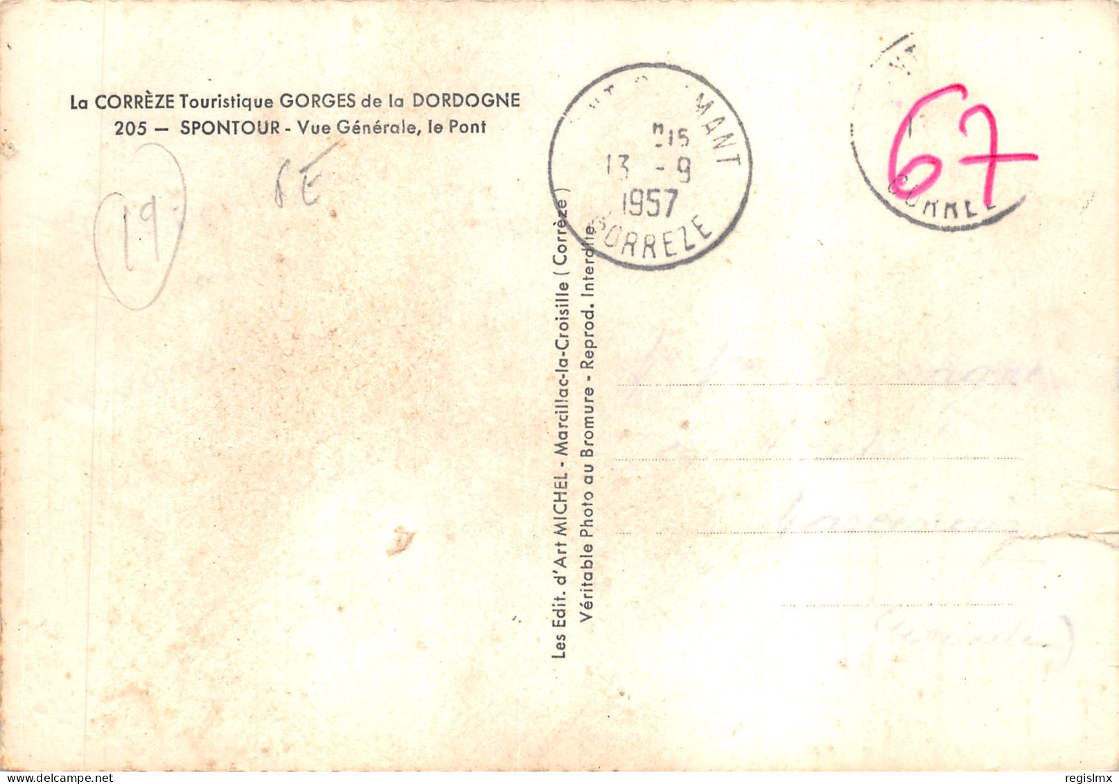 19-SPONTOUR-N°T567-B/0151 - Other & Unclassified