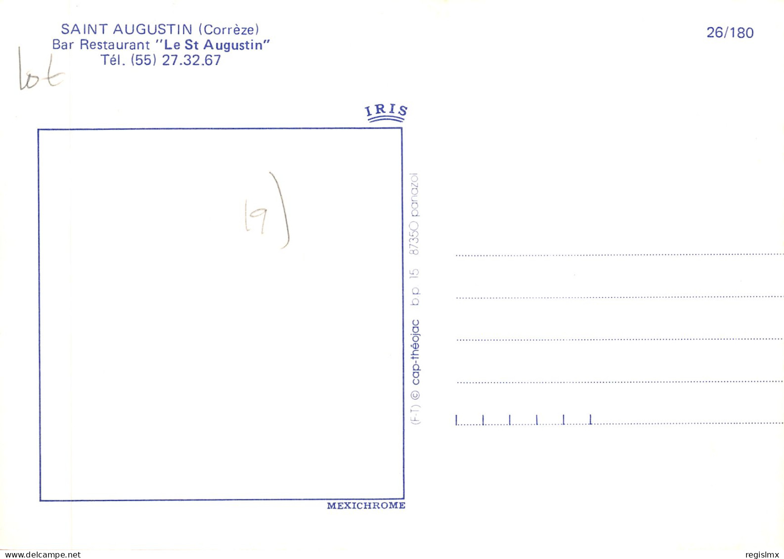 19-SAINT AUGUSTIN-N°T567-B/0105 - Andere & Zonder Classificatie