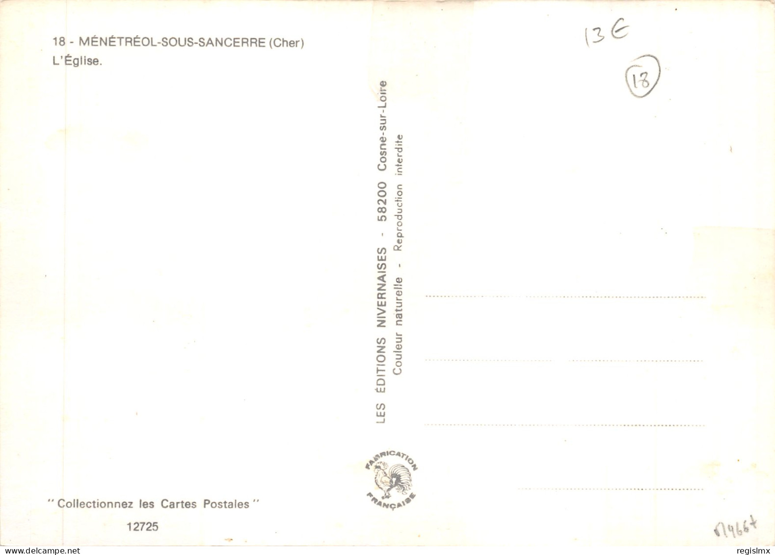 18-MENETREOL SOUS SANCERRE-N°T567-A/0099 - Other & Unclassified