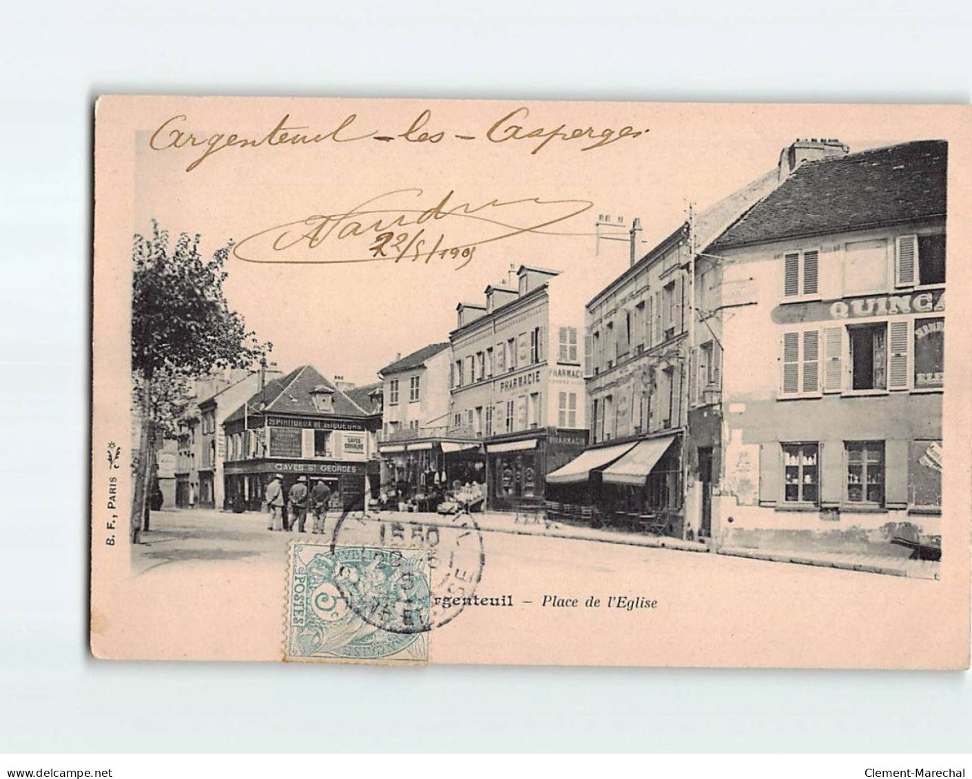 ARGENTEUIL : Place De L'Eglise - Très Bon état - Argenteuil