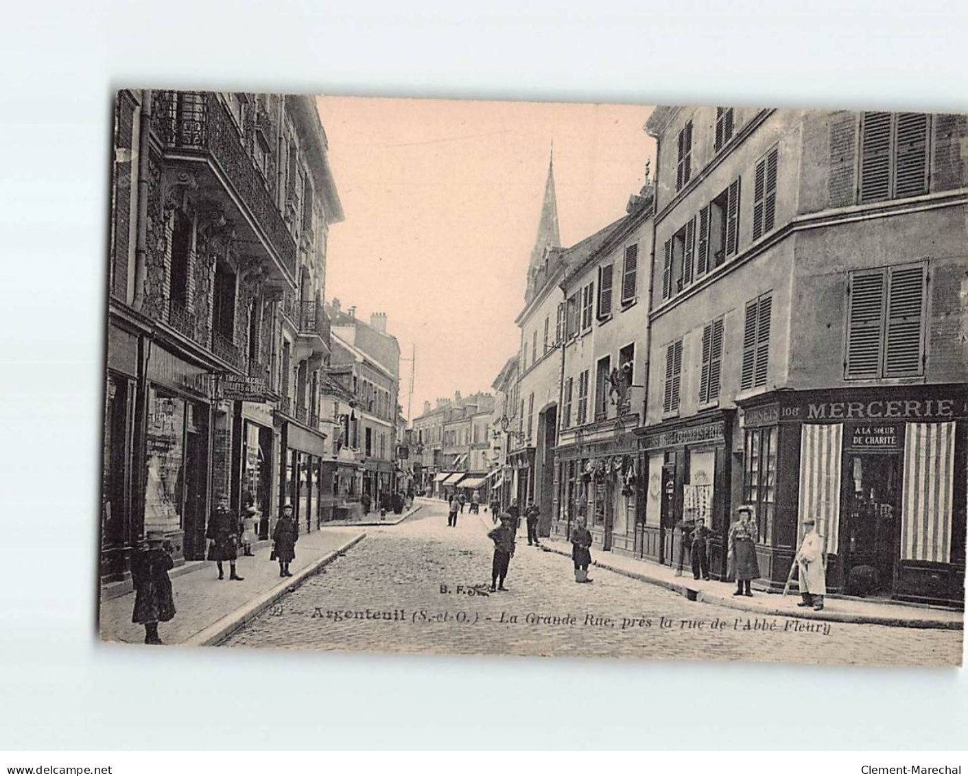 ARGENTEUIL : La Grande Rue, Près La Rue De L'Abbé Fleury - Très Bon état - Argenteuil