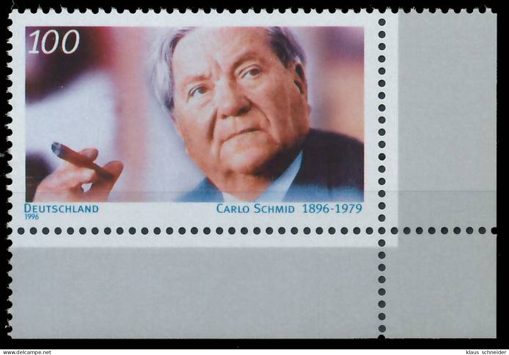 BRD BUND 1996 Nr 1894 Postfrisch ECKE-URE X565DD6 - Unused Stamps