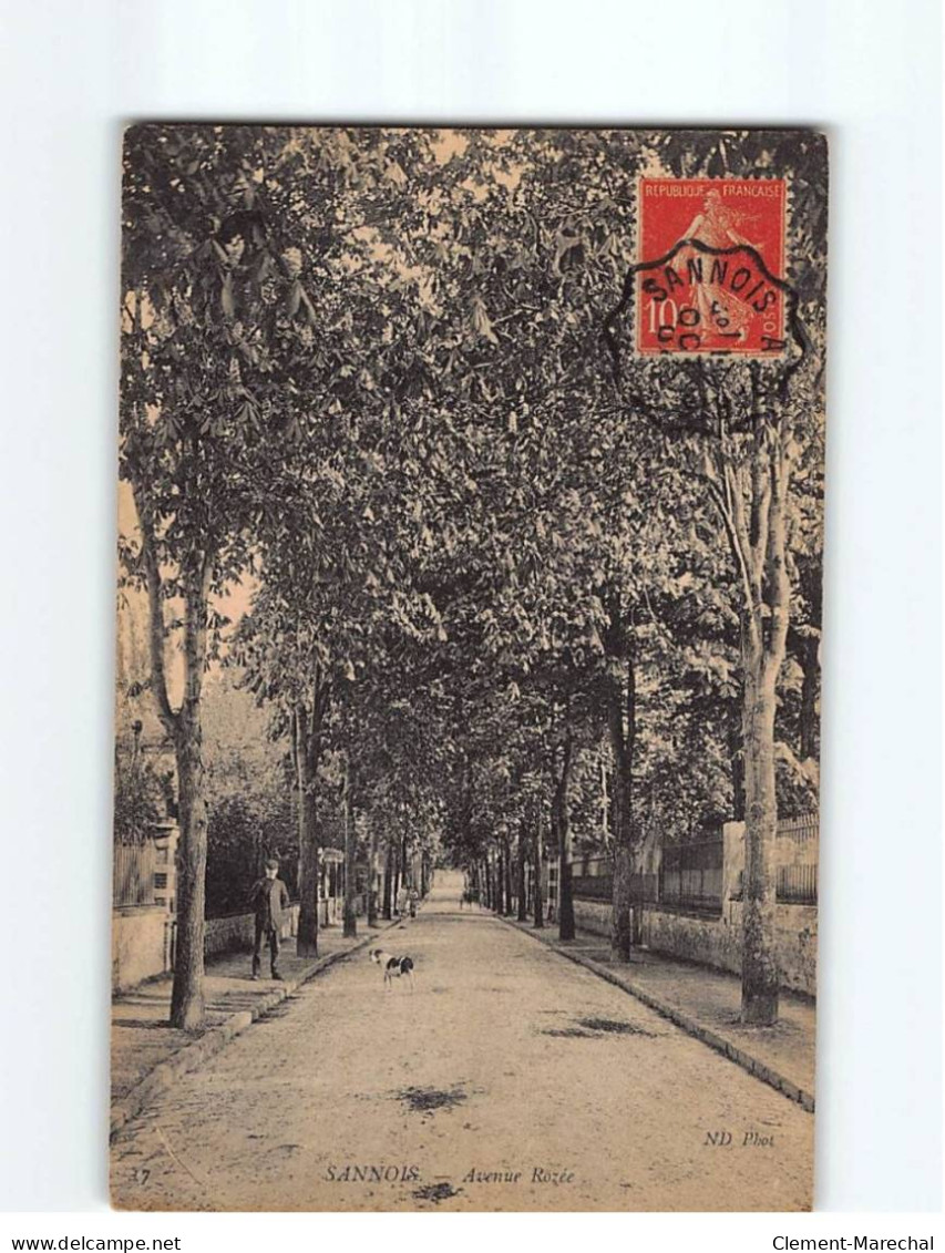 SANNOIS : Avenue Rozée - état - Sannois