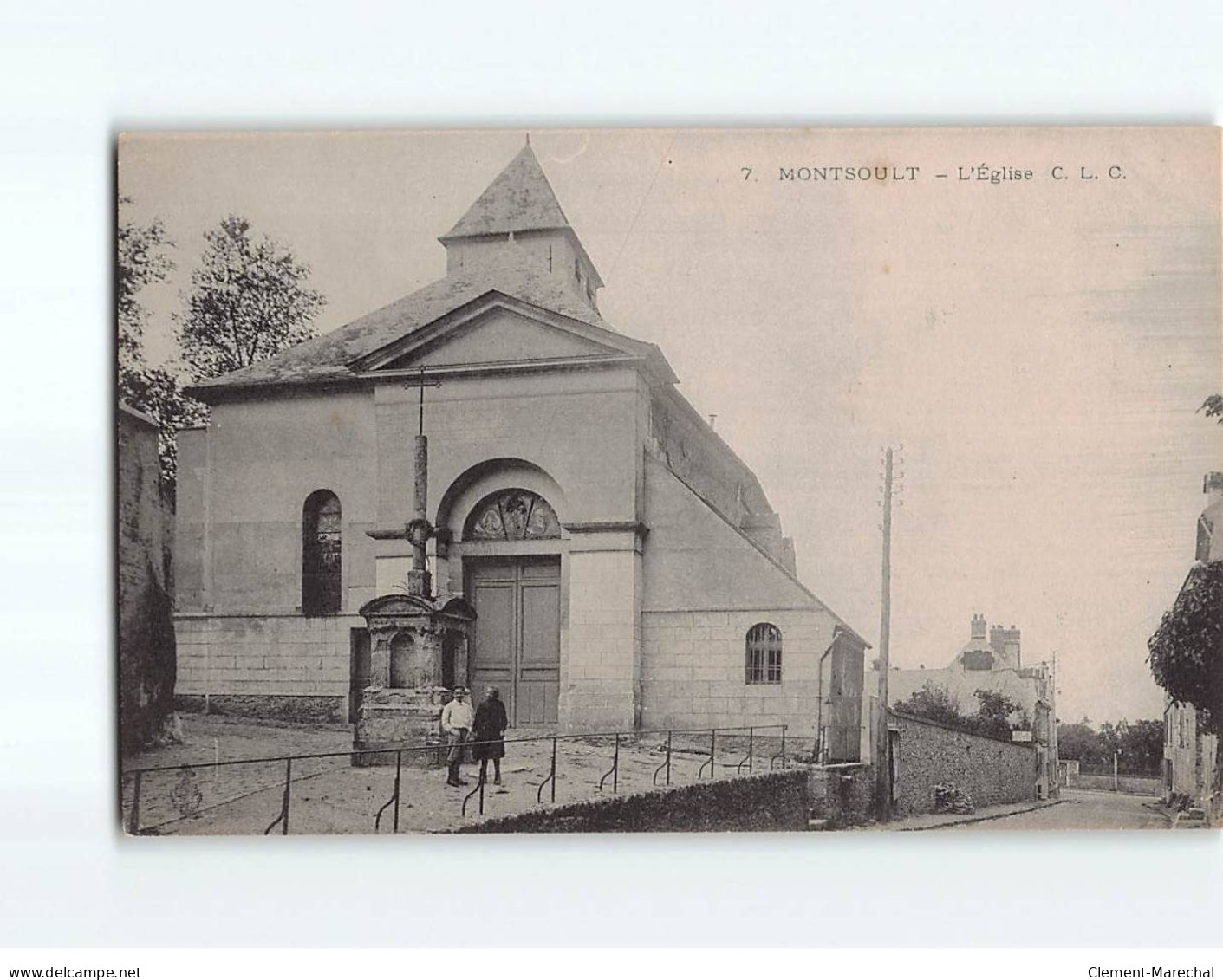 MONTSOULT : L'Eglise - Très Bon état - Montsoult