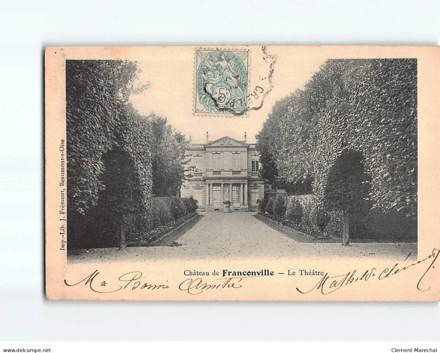 FRANCONVILLE : Le Château - état - Franconville