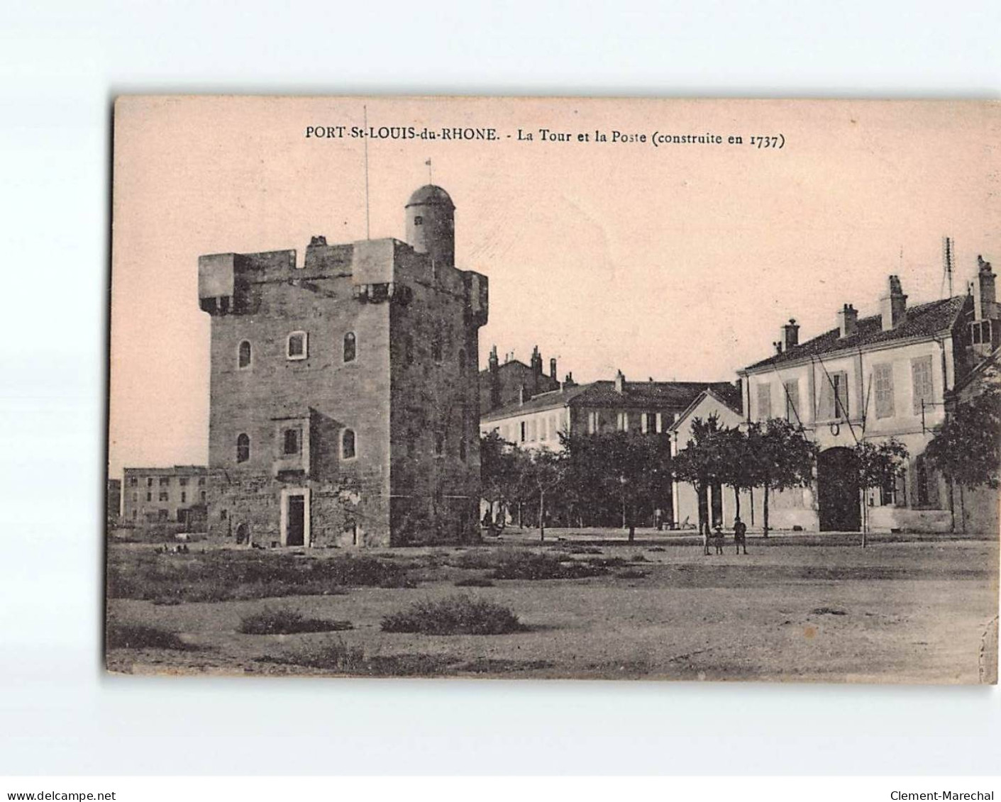 PORT SAINT LOUIS DU RHONE : La Tour Et La Poste - Très Bon état - Sonstige & Ohne Zuordnung