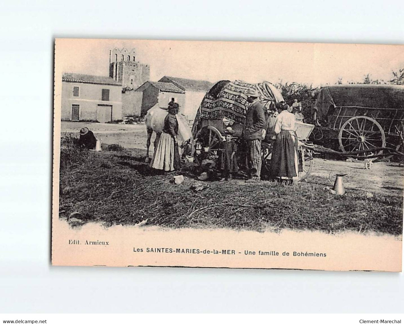 SAINTES MARIES DE LA MER : Une Famille De Bohémiens - Très Bon état - Saintes Maries De La Mer