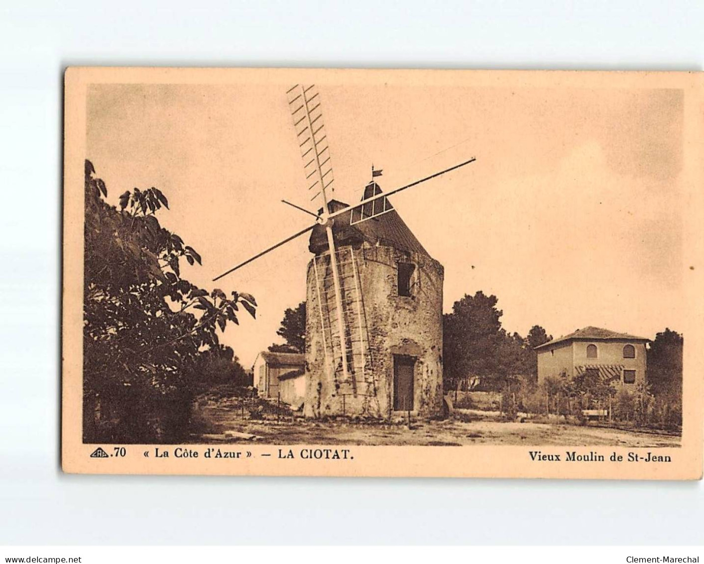 LA CIOTAT : Vieux Moulin De Saint-Jean - état - La Ciotat