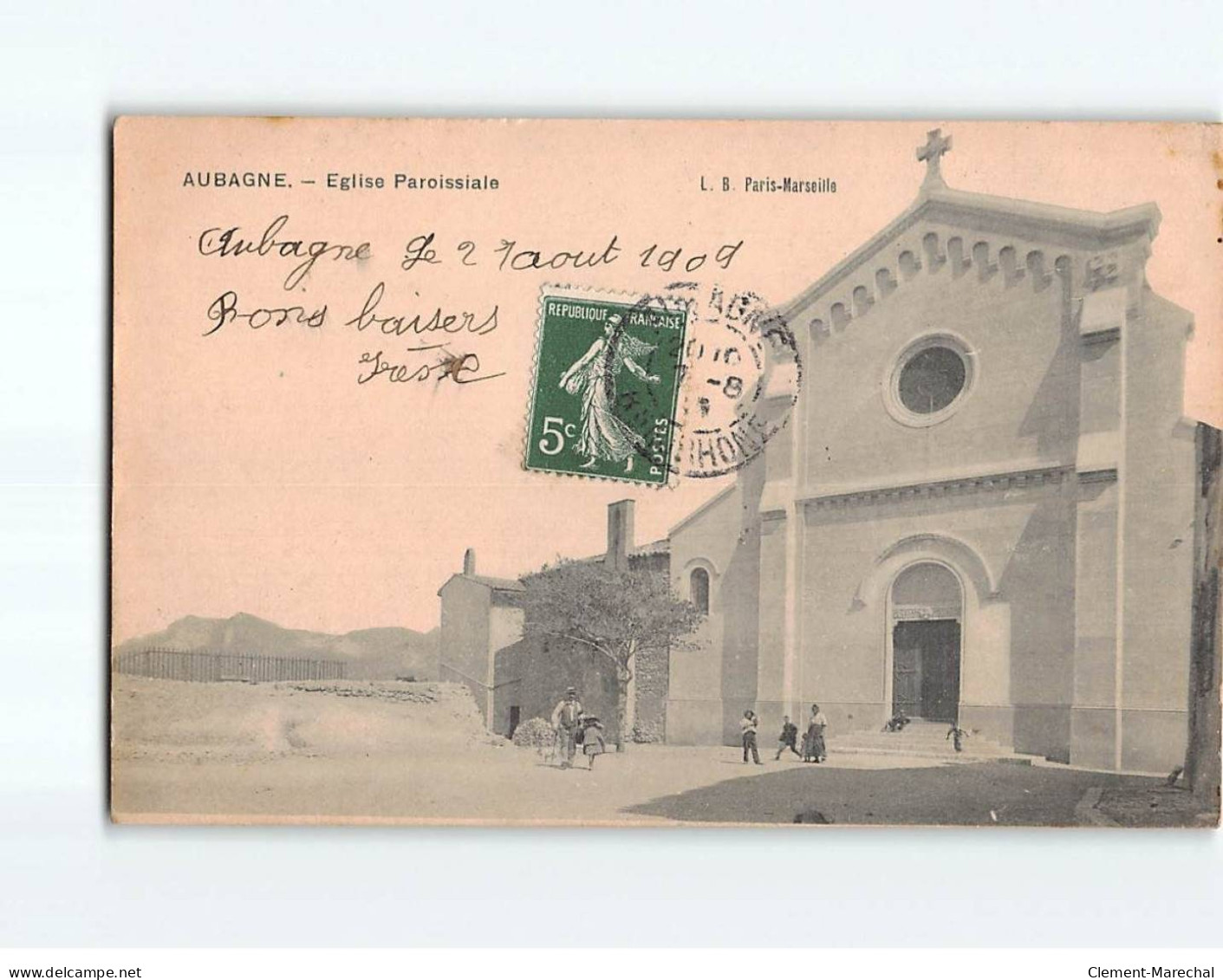 AUBAGNE : Eglise Paroissiale - état - Aubagne