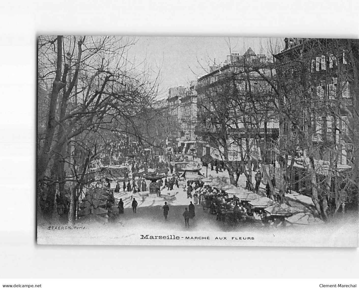 MARSEILLE : Marché Aux Fleurs - Très Bon état - Ohne Zuordnung