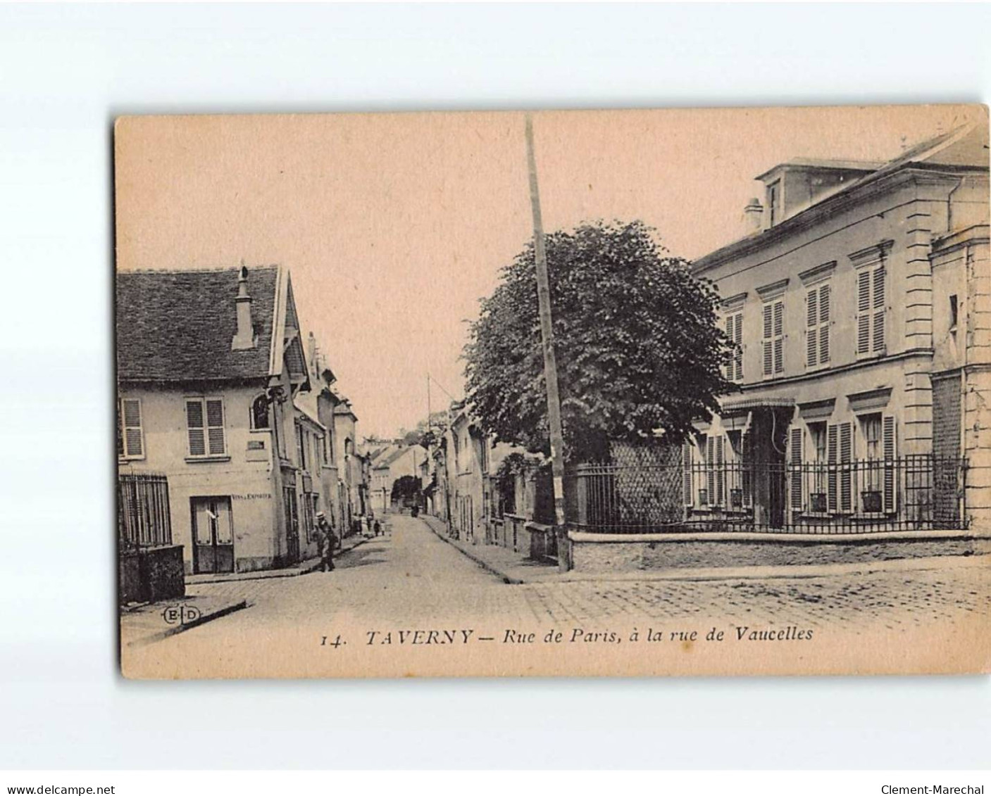 TAVERNY : Rue De Paris, à La Rue De Vaucelles - Très Bon état - Taverny