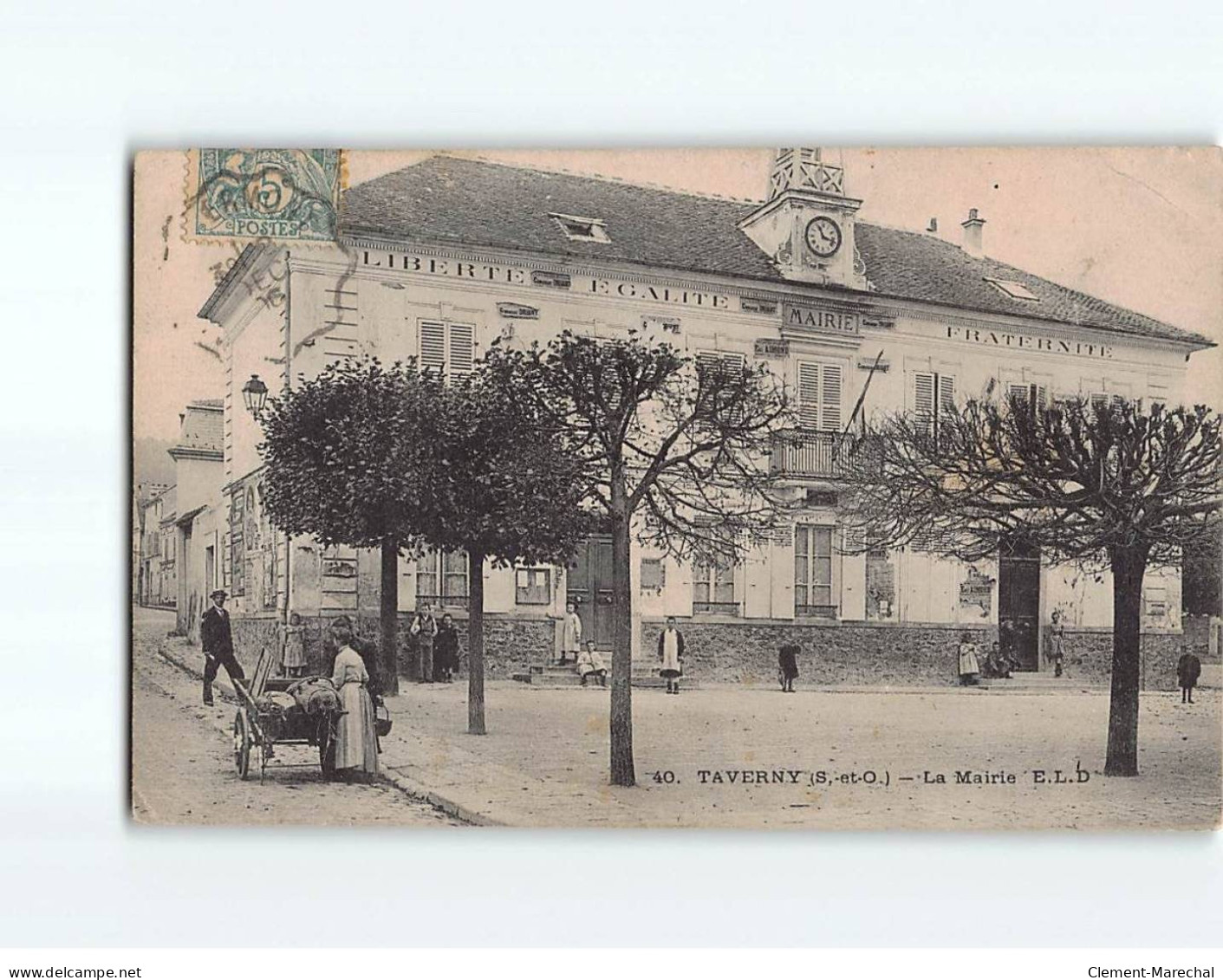 TAVERNY : La Mairie - état - Taverny