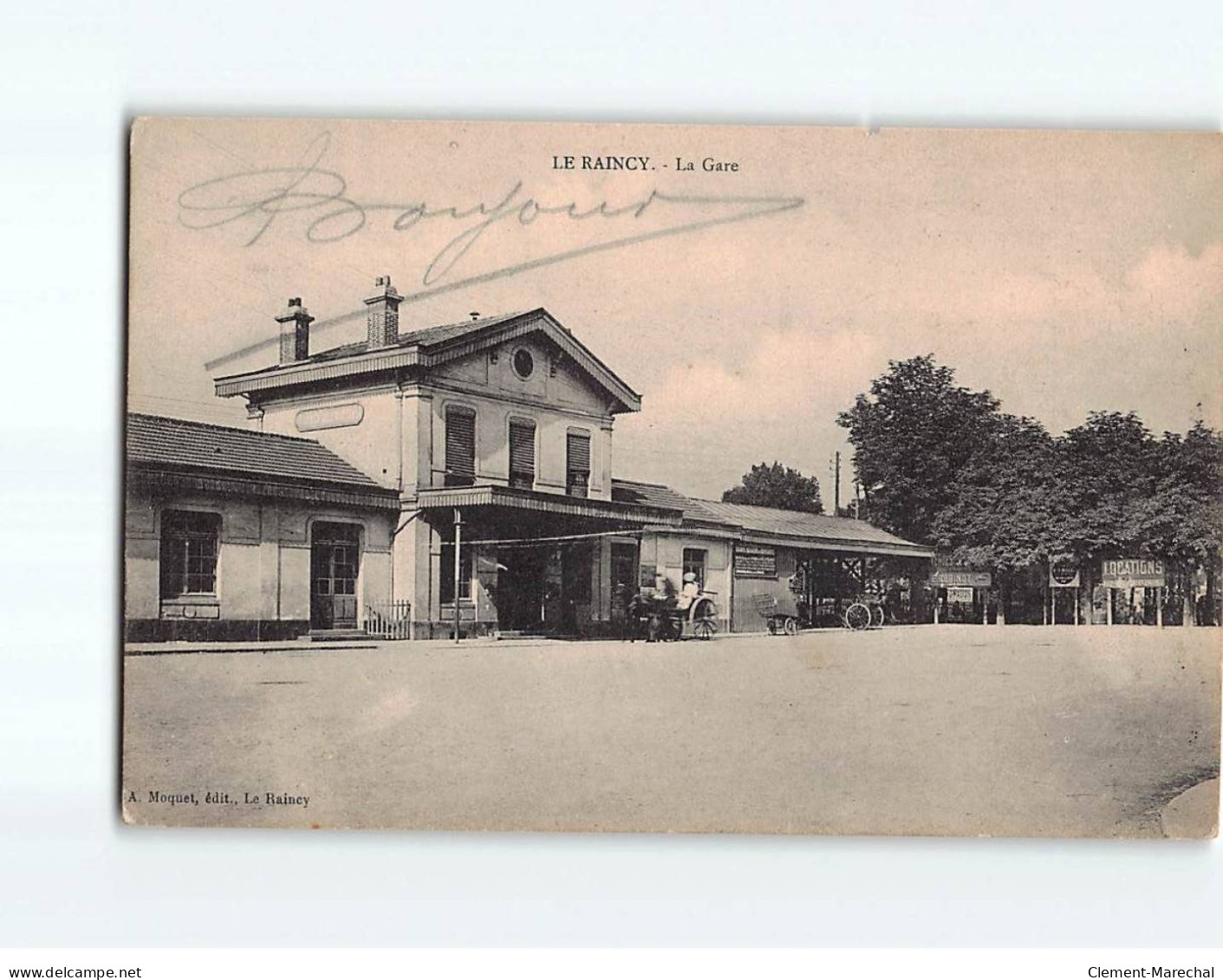 LE RAINCY : La Gare - état - Le Raincy