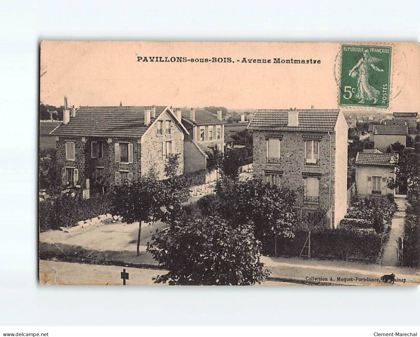PAVILLON SOUS BOIS : Avenue Montmartre - état - Andere & Zonder Classificatie