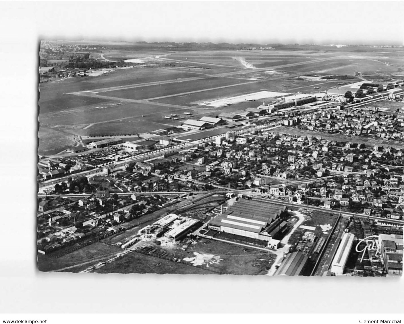 LE BOURGET : L'aérodrome Et, à Droite, La Commune Du Blanc-Mesnil - Très Bon état - Le Bourget