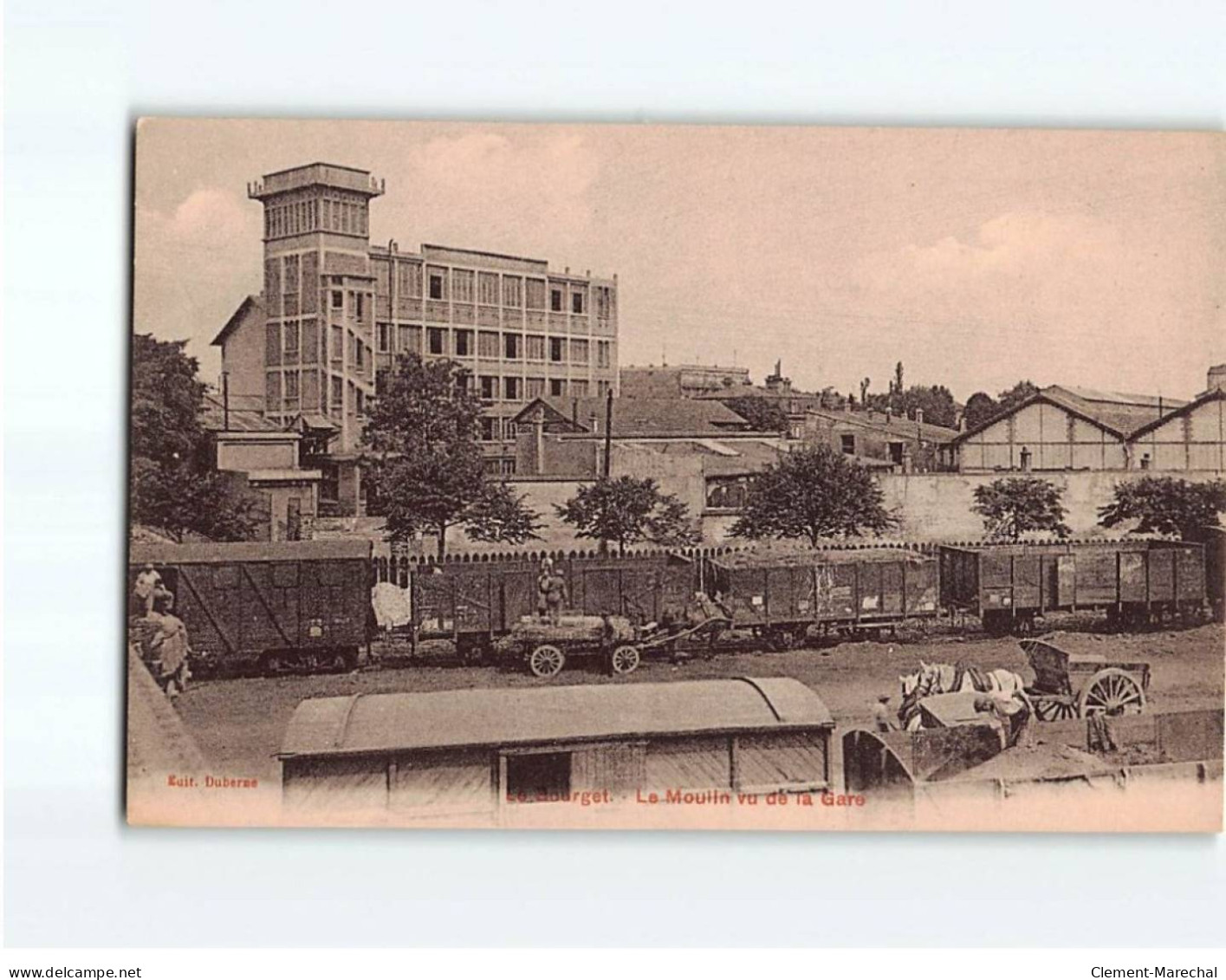 LE BOURGET : Le Moulin Vu De La Gare - Très Bon état - Le Bourget