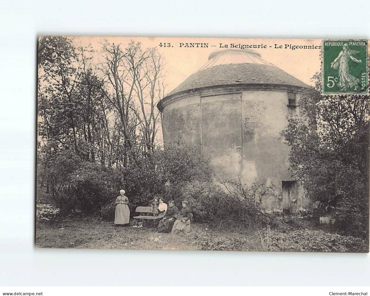 PANTIN : La Seigneurie, Le Pigeonnier - état - Pantin