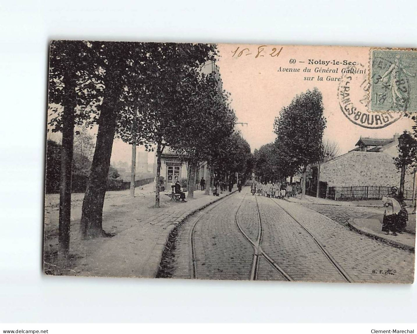 NOISY LE SEC : Avenue Du Général Galliéni Sur La Gare - état - Noisy Le Sec