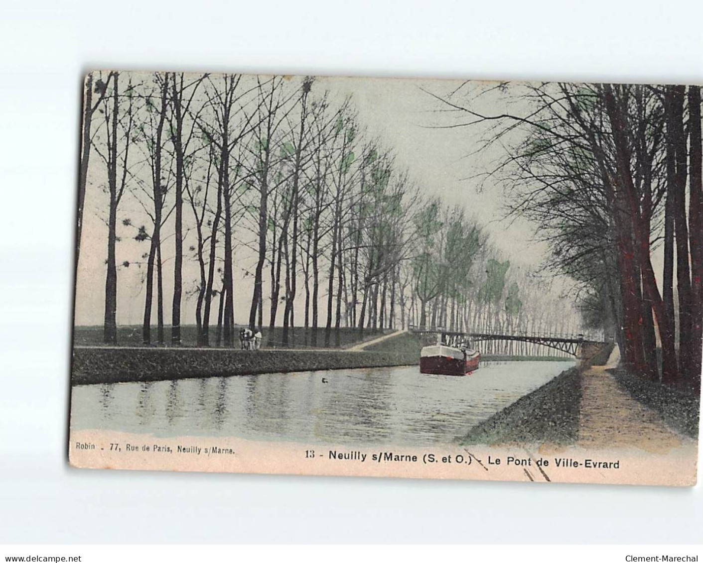 NEUILLY SUR MARNE : Le Pont De Ville-Evrard - état - Neuilly Sur Marne