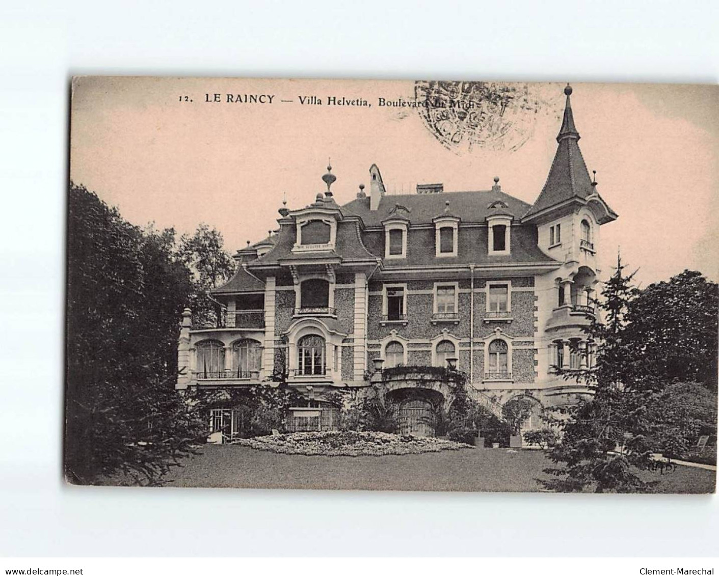 LE RAINCY : Villa Helvetia, Boulevard Du Midi - état - Le Raincy