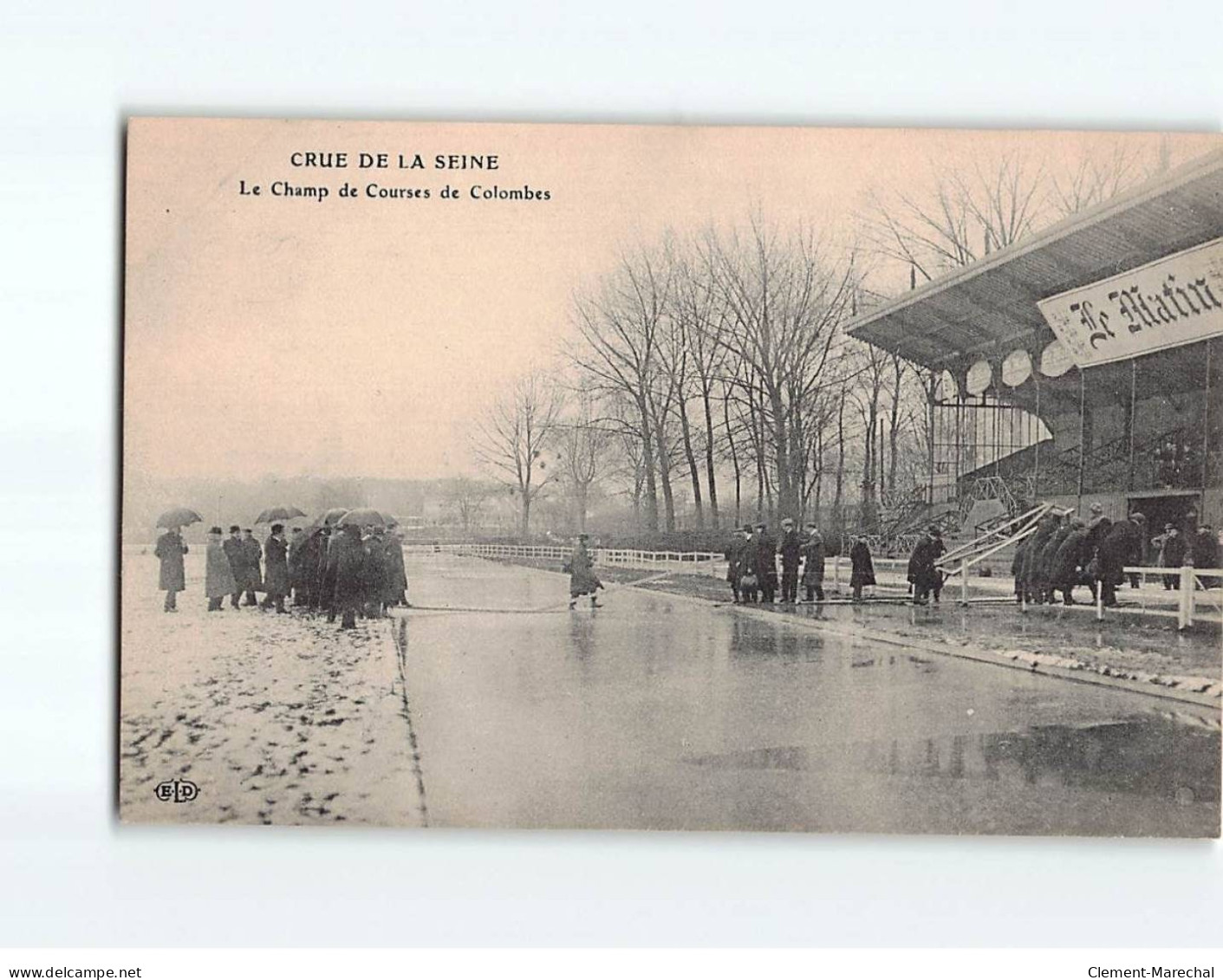 COLOMBES : Le Champ De Course, Inondation De 1910 - Très Bon état - Colombes