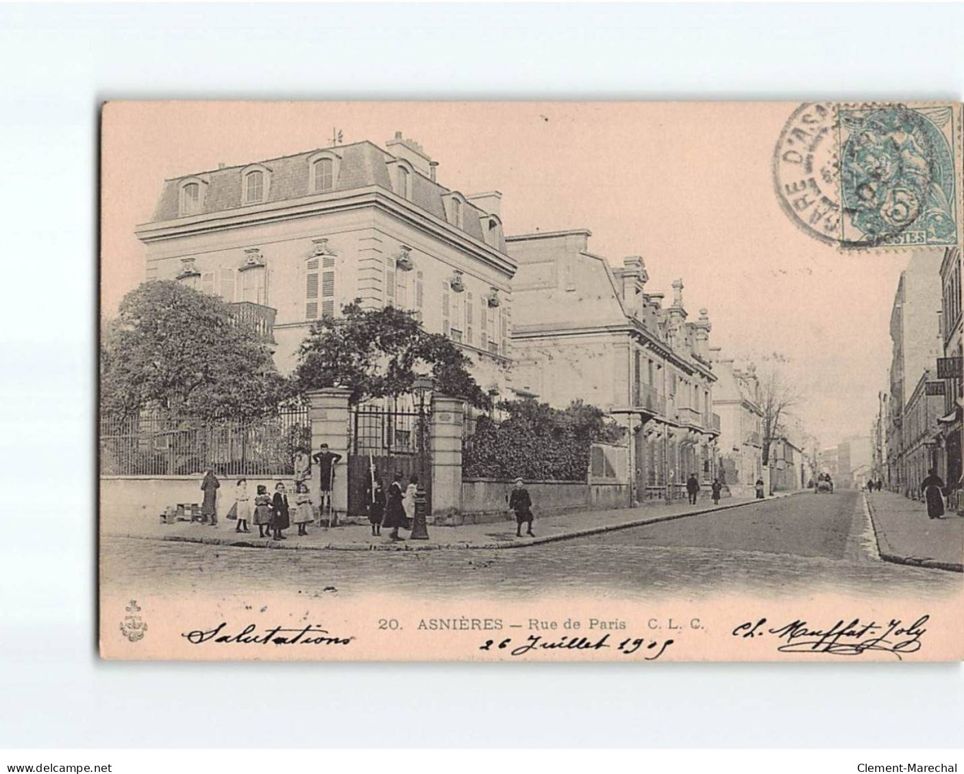 ASNIERES : Rue De Paris - Très Bon état - Asnieres Sur Seine