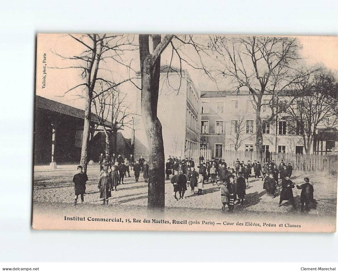 RUEIL : Institut Commercial, Cour Des Elèves, Préau Et Classes - Très Bon état - Rueil Malmaison