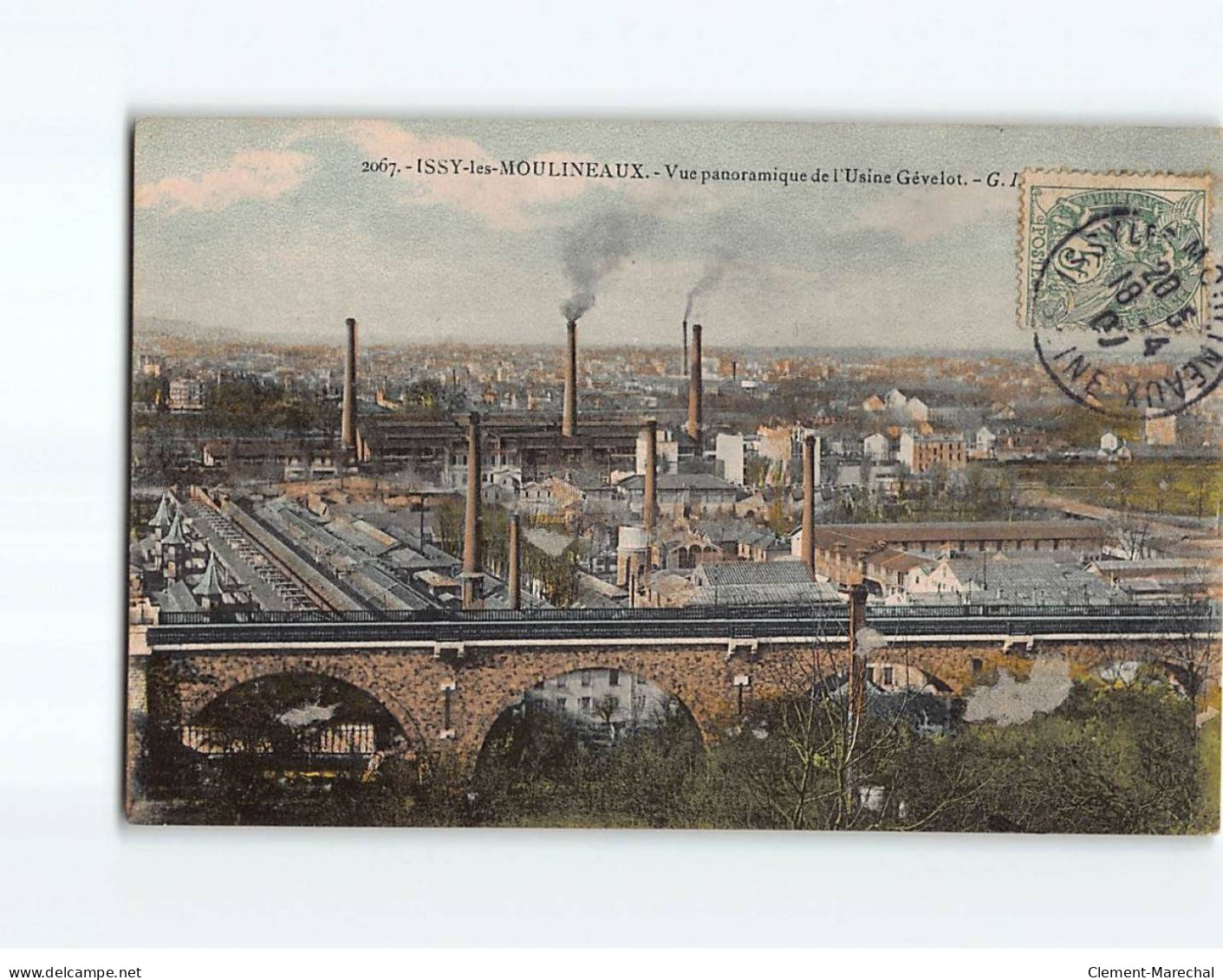 ISSY LES MOULINEAUX : Vue Panoramique De L'Usine Gévelot - Très Bon état - Issy Les Moulineaux