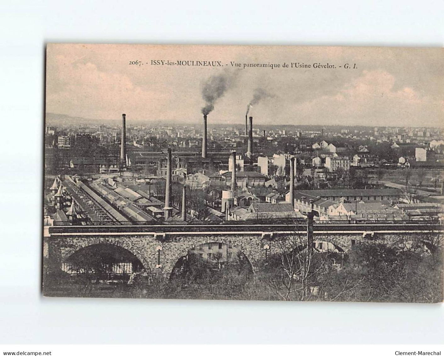 ISSY LES MOULINEAUX : Vue Panoramique De L'Usine Gévelot - Très Bon état - Issy Les Moulineaux