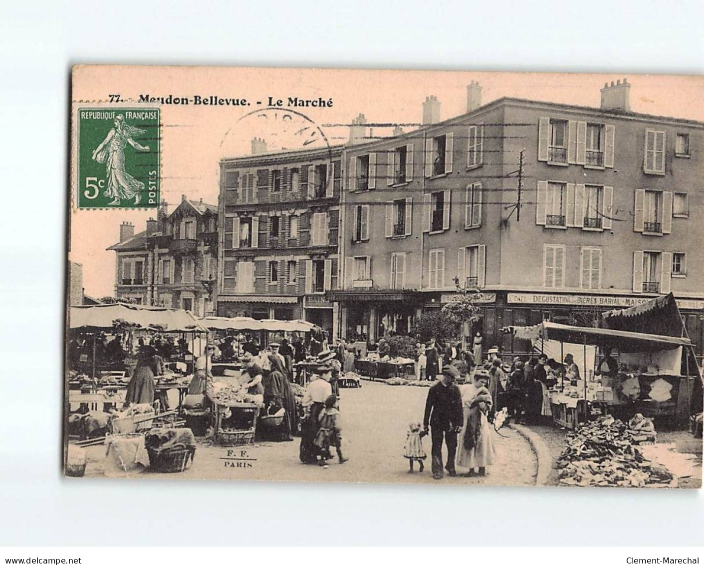 MEUDON BELLEVUE : Le Marché - état - Meudon