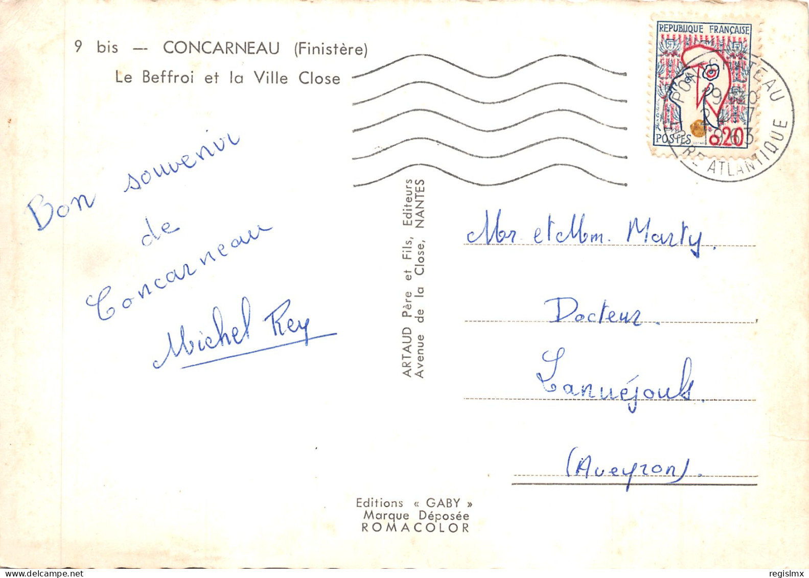 29-CONCARNEAU-N°T568-B/0259 - Concarneau