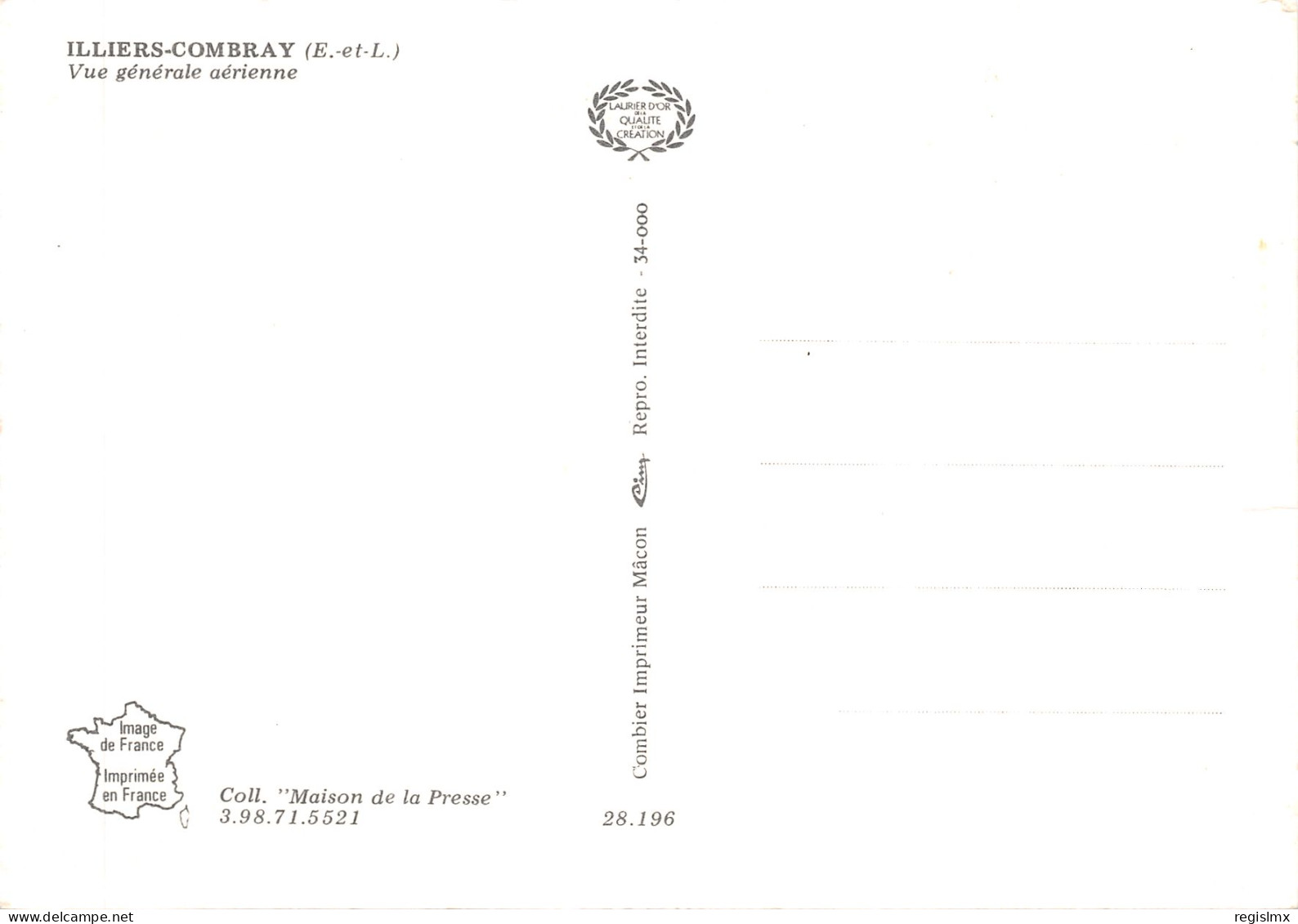 28-ILLIERS COMBRAY-N°T568-A/0313 - Other & Unclassified