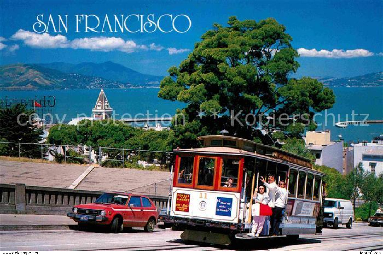 72650551 San_Francisco_California Cable Car Hyde Street - Andere & Zonder Classificatie