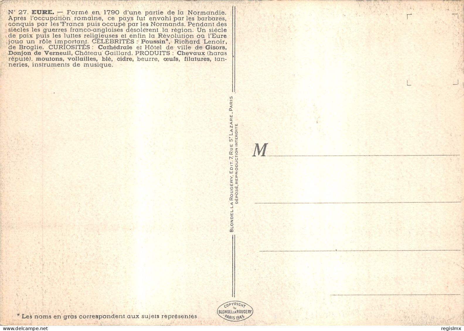 27-PANORAMA DE L EURE-N°T568-A/0199 - Andere & Zonder Classificatie