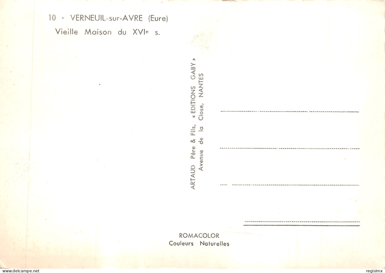 27-VERNEUIL SUR AVRE-N°T568-A/0101 - Verneuil-sur-Avre