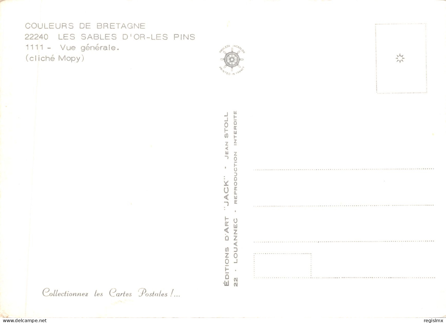 22-LE SABLES D OR LES PINS-N°T567-C/0295 - Autres & Non Classés