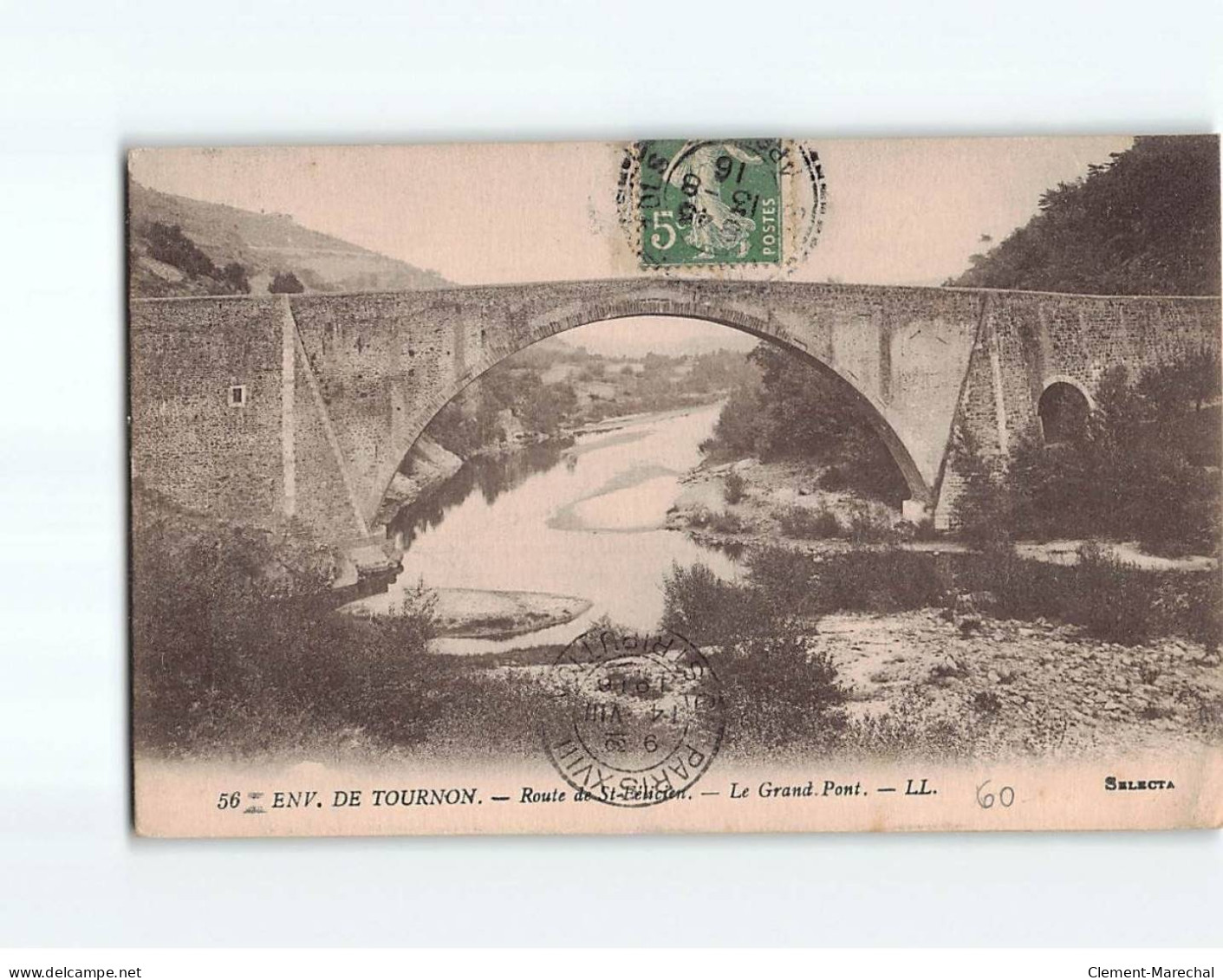 Route De Sain-Félicien, Le Grand Pont - état - Autres & Non Classés