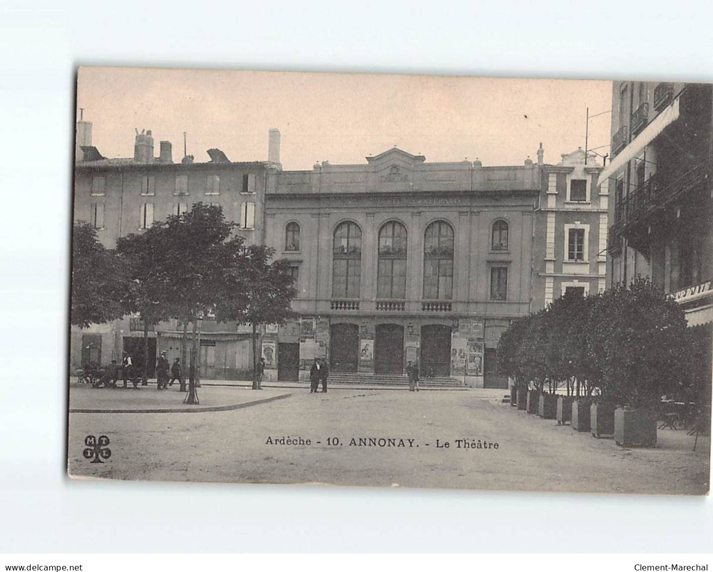 ANNONAY: Le Théâtre - Très Bon état - Annonay