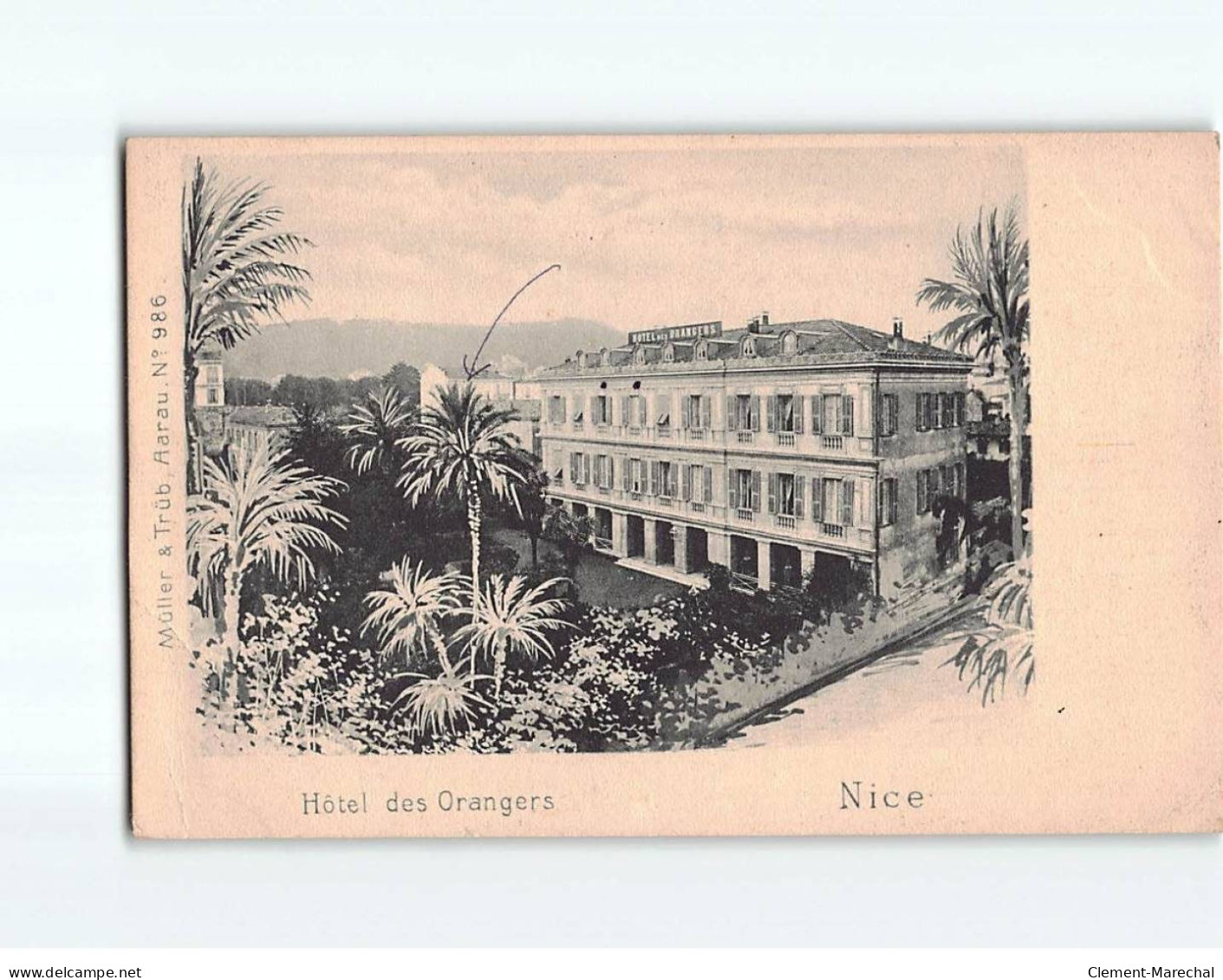 NICE: Hôtel Des Orangers - état - Bar, Alberghi, Ristoranti