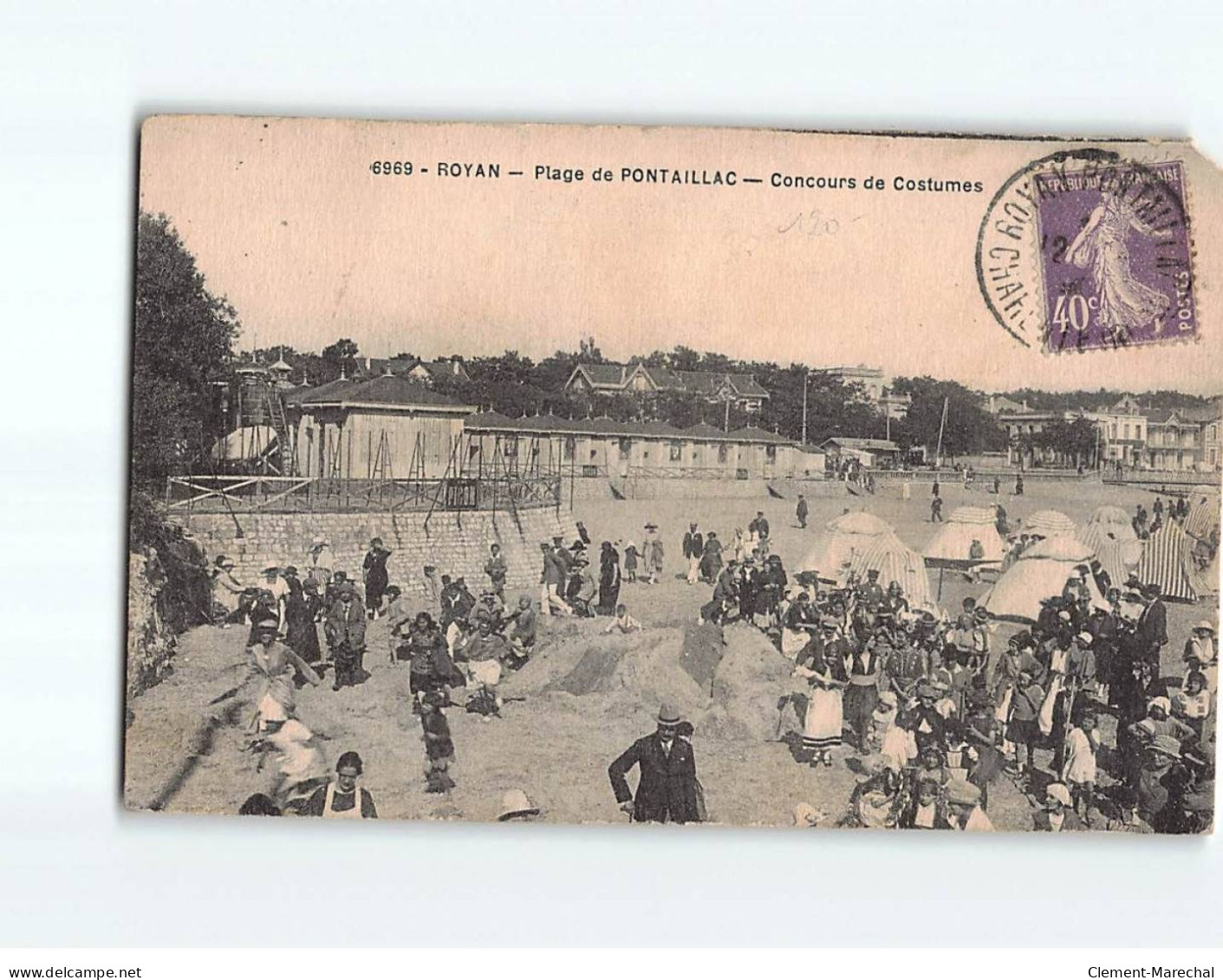 ROYAN : Plage De Pontaillac, Concours De Costumes - état - Royan