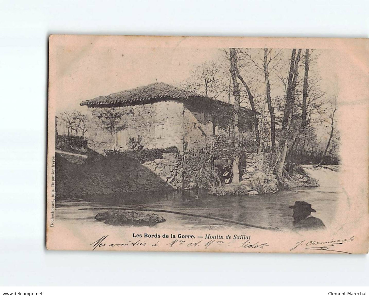 Les Bords De La Gorre, Moulin De SAILLAT - état - Other & Unclassified