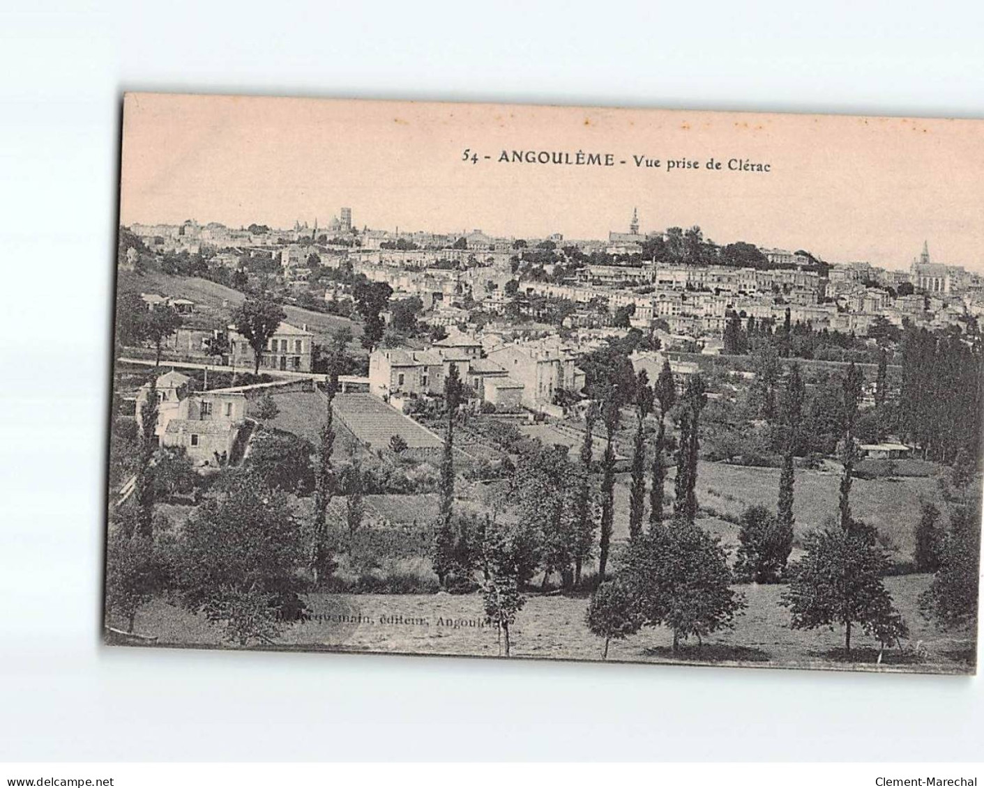 ANGOULEME : Vue Prise De Clérac - Très Bon état - Angouleme