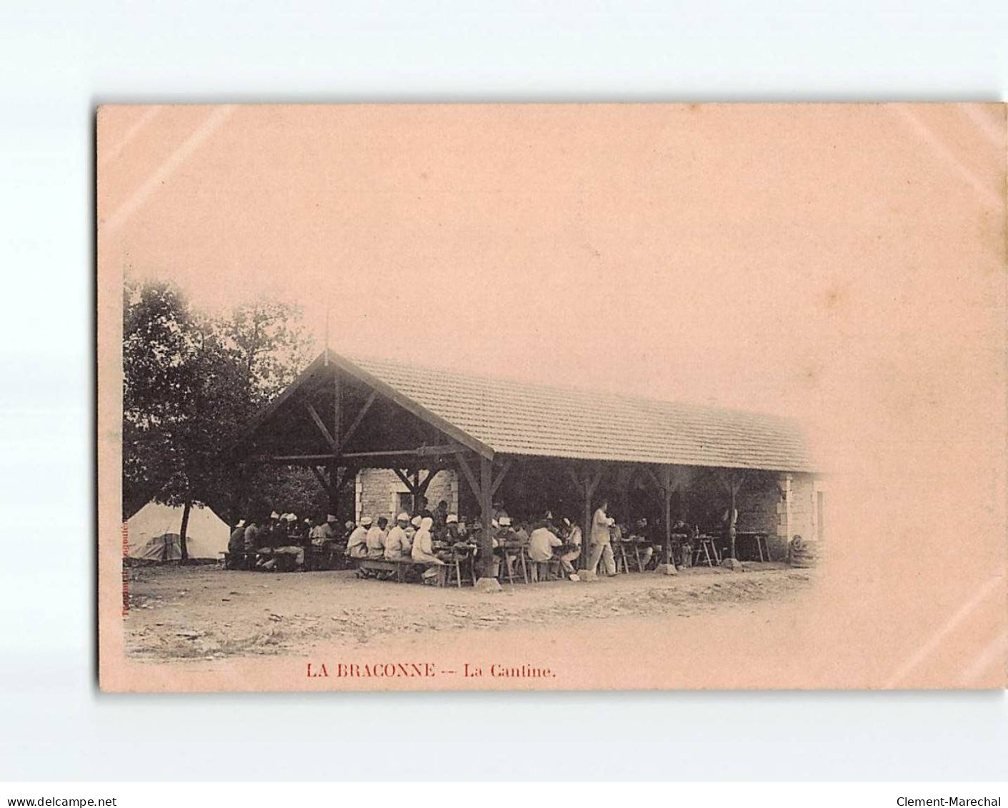 LA BRACONNE : La Cantine - Très Bon état - Andere & Zonder Classificatie