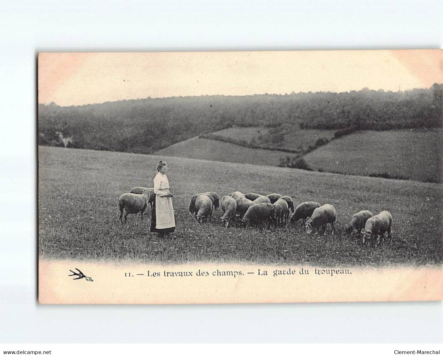 Les Travaux Des Champs, La Garde Du Troupeau - Très Bon état - Autres & Non Classés