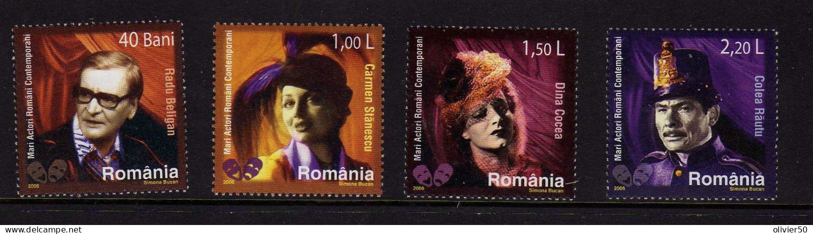 Roumanie - 2006 - Cinema - Acteurs - -Neufs** - MNH - Ungebraucht