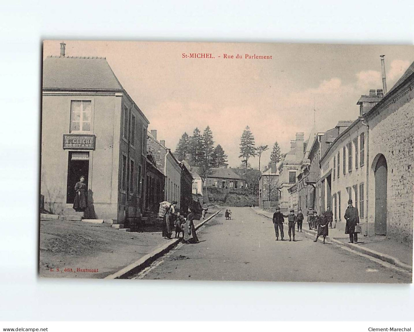 SAINT MICHEL : Rue Du Parlement - Très Bon état - Andere & Zonder Classificatie