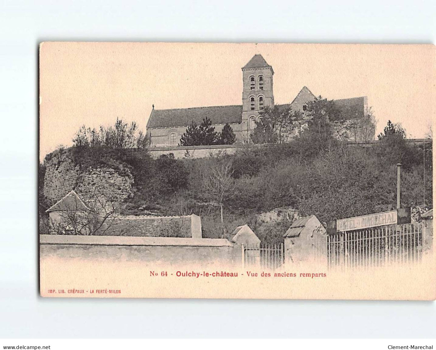 OULCHY LE CHATEAU : Vue Des Anciens Remparts - Très Bon état - Sonstige & Ohne Zuordnung