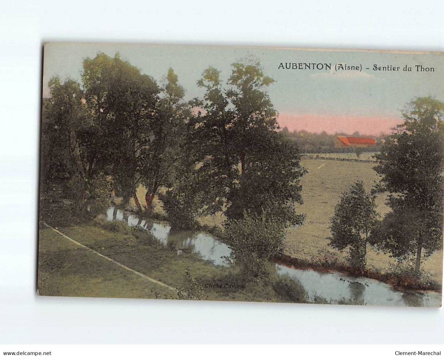 AUBENTON : Sentier Du Thon - Très Bon état - Andere & Zonder Classificatie