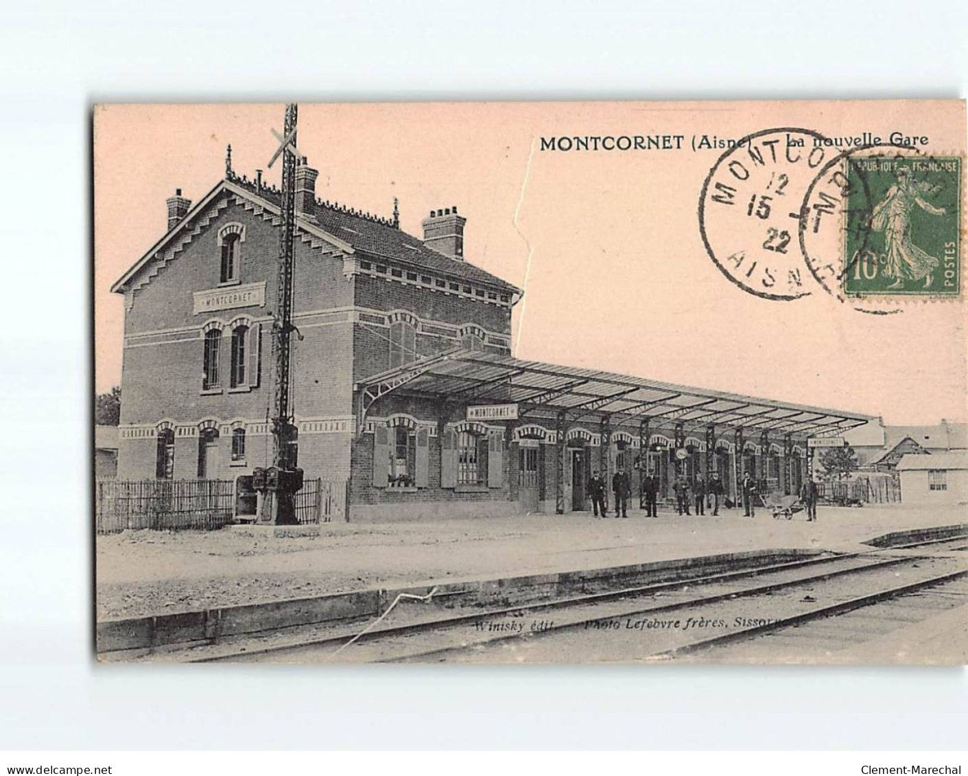 MONTCORNET : La Nouvelle Gare - Très Bon état - Other & Unclassified